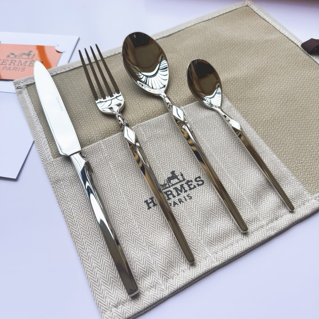 HERMES SINGLE CUTLERY SET 6.0