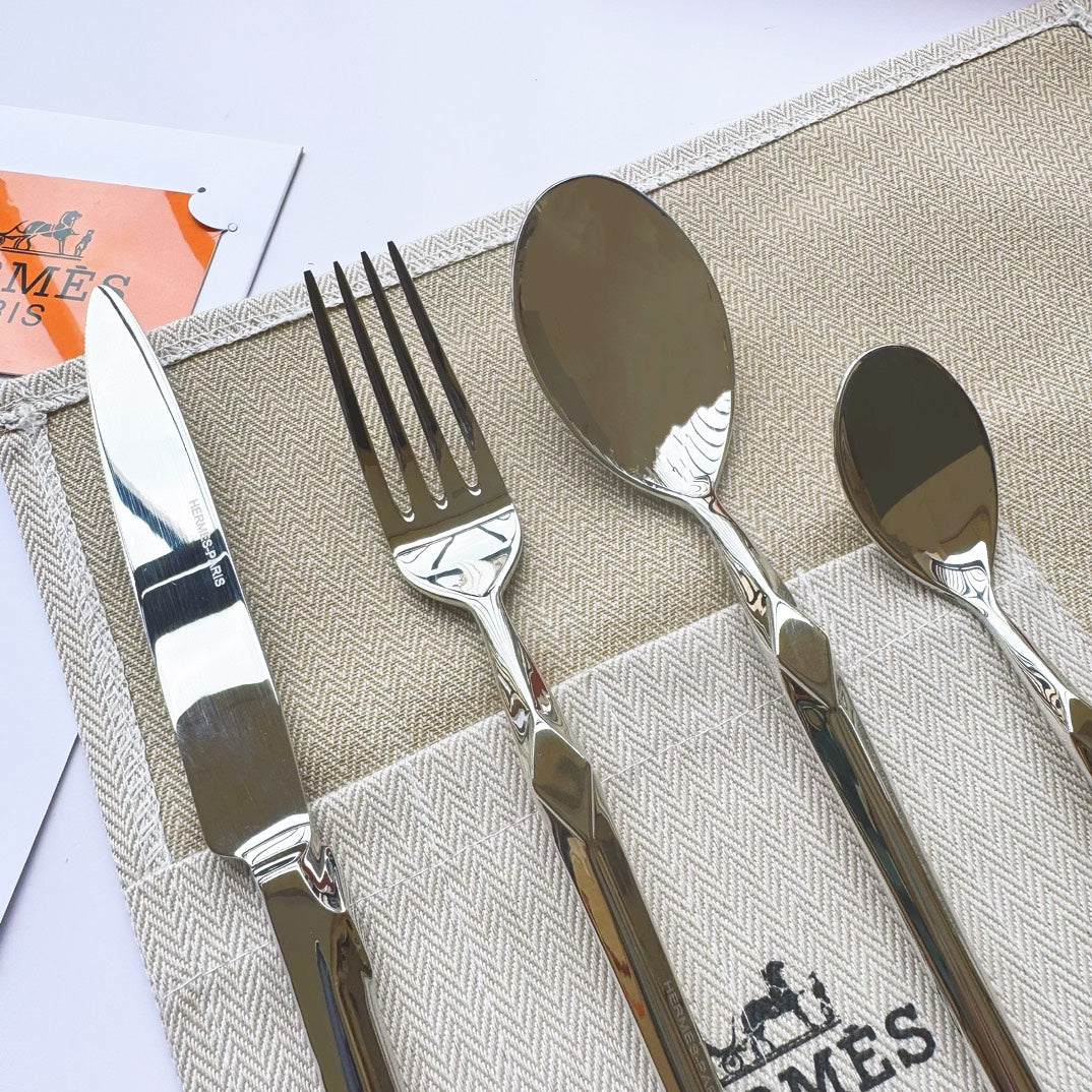 HERMES SINGLE CUTLERY SET 6.0