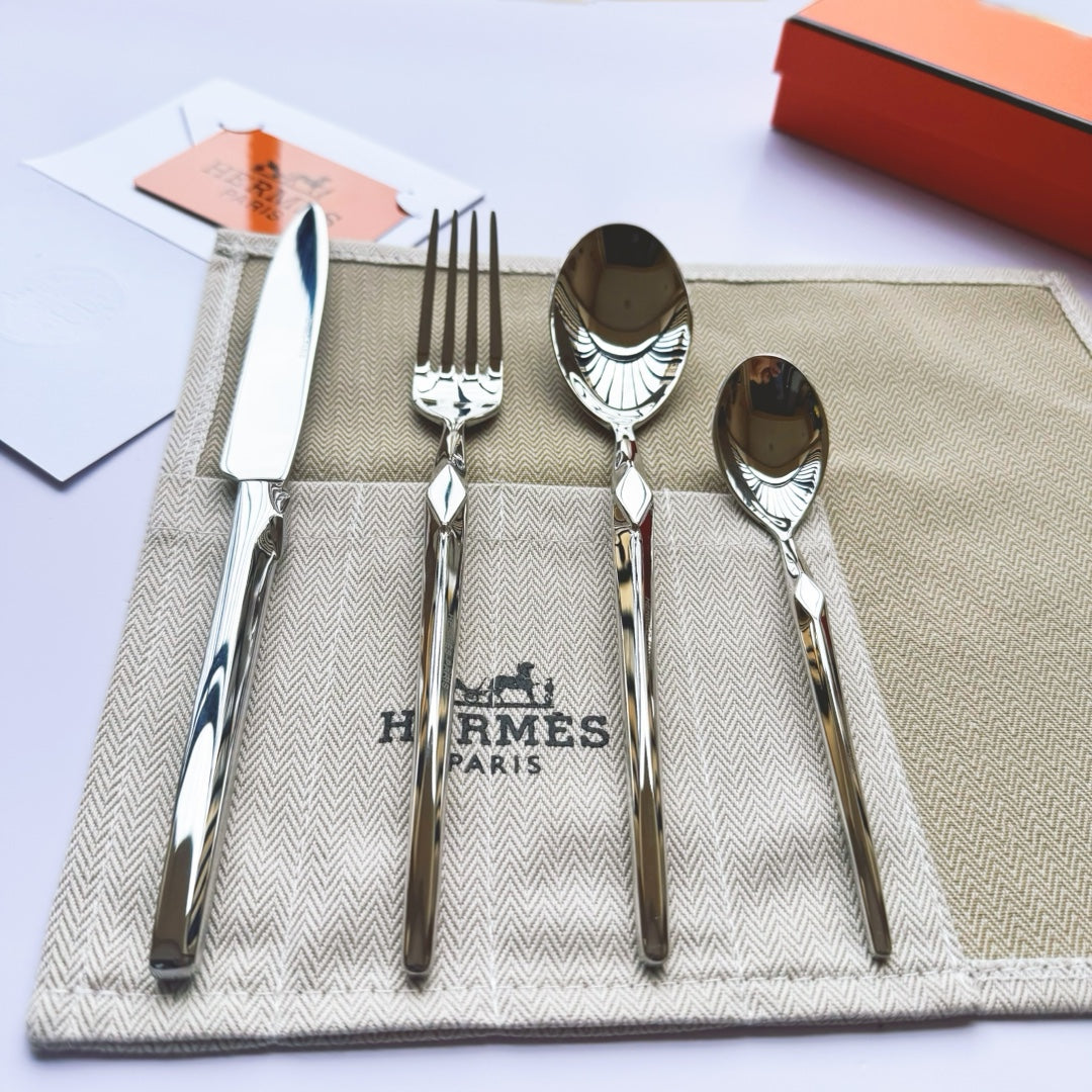 HERMES SINGLE CUTLERY SET 6.0