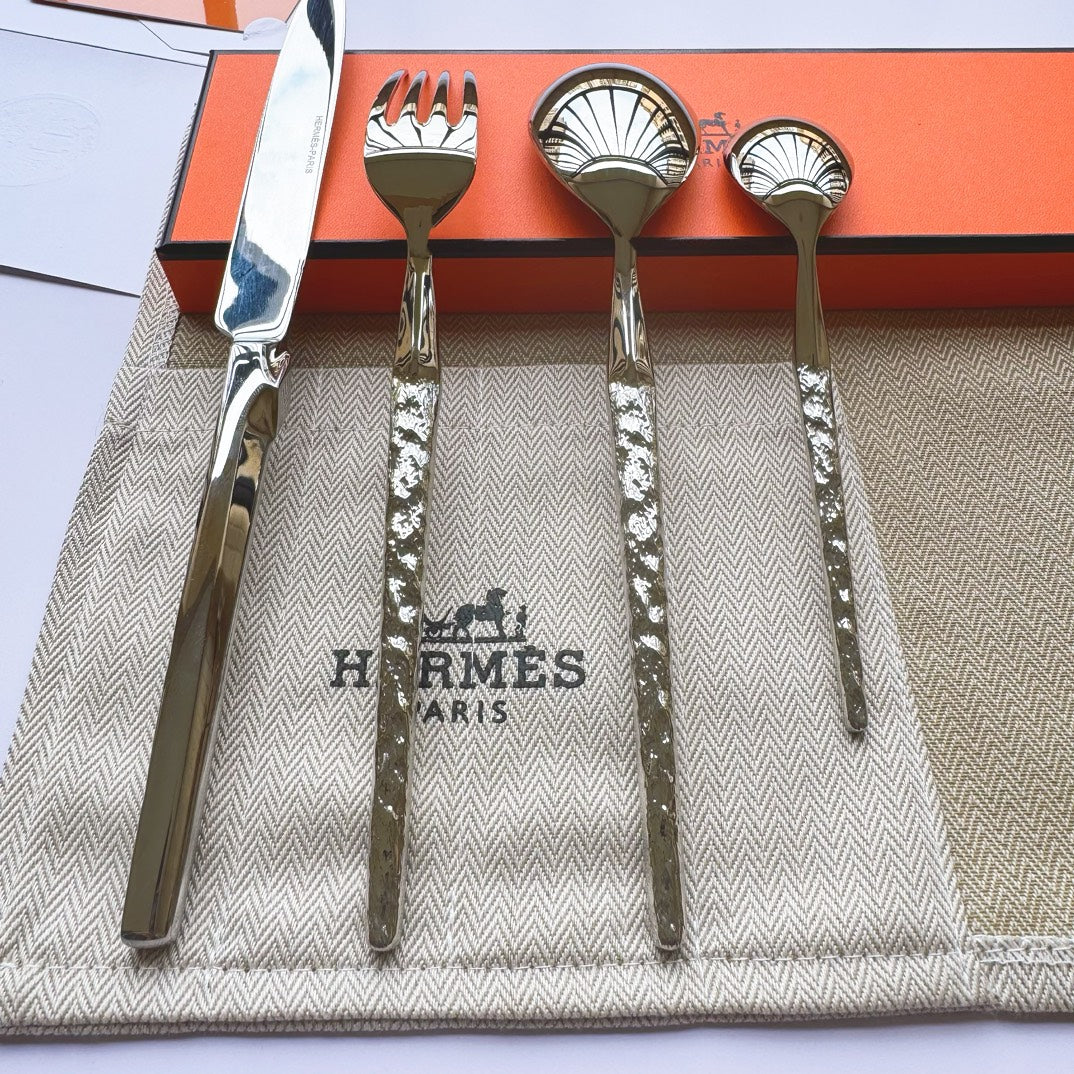 HERMES SINGLE CUTLERY SET 6.0