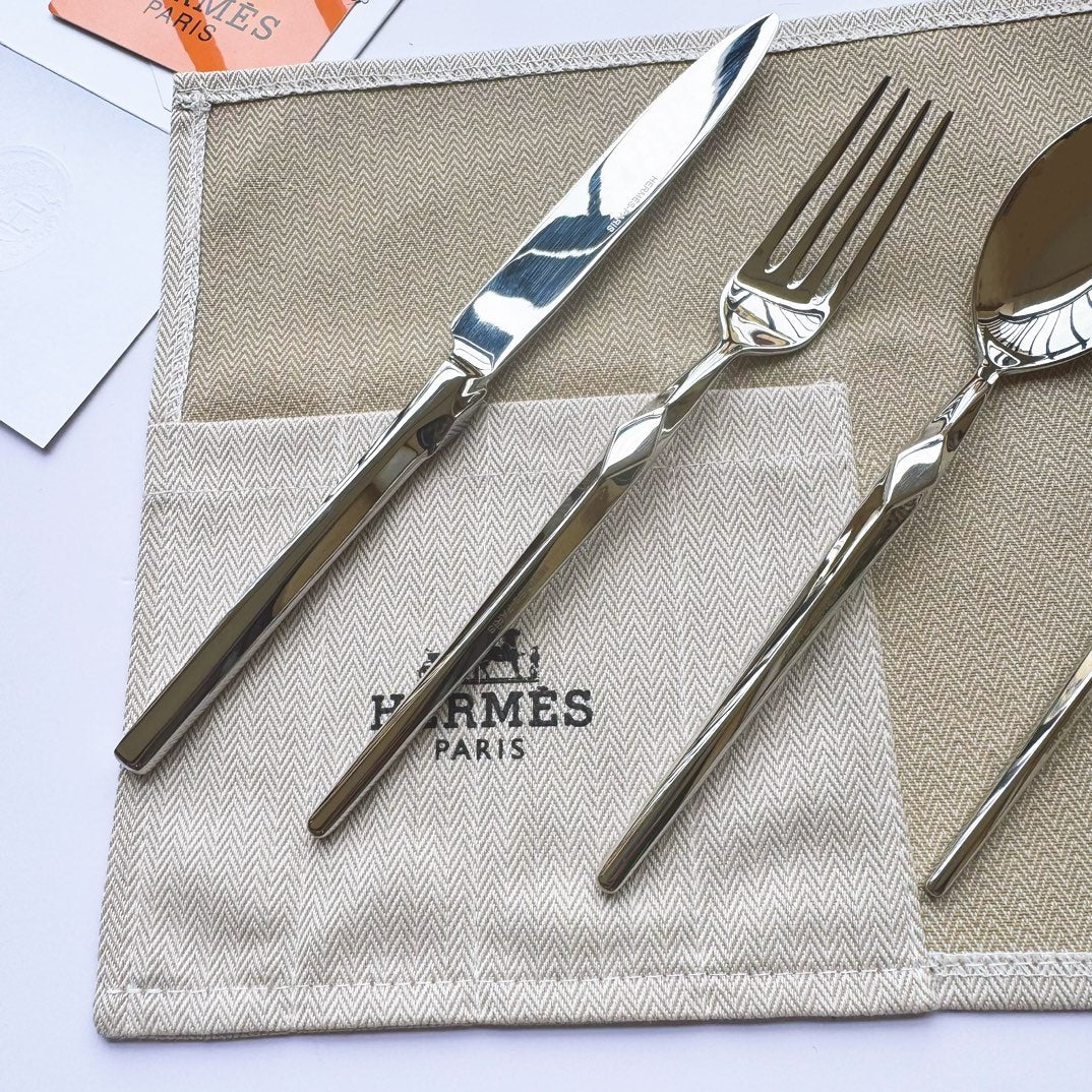 HERMES SINGLE CUTLERY SET 6.0