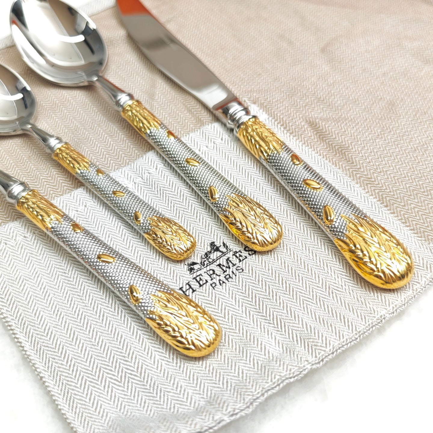 HERMES SINGLE CUTLERY SET 7.0