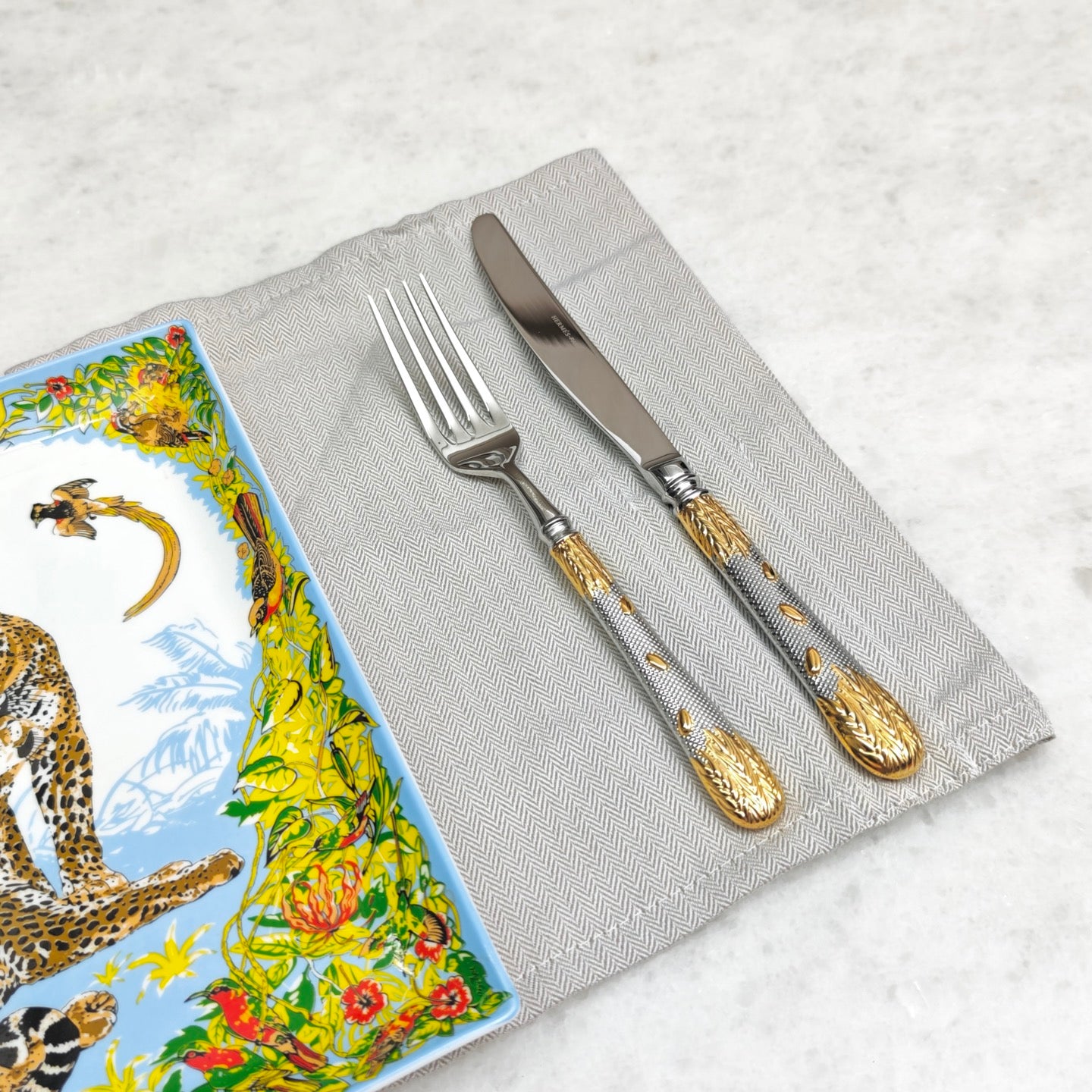 HERMES SINGLE CUTLERY SET 7.0
