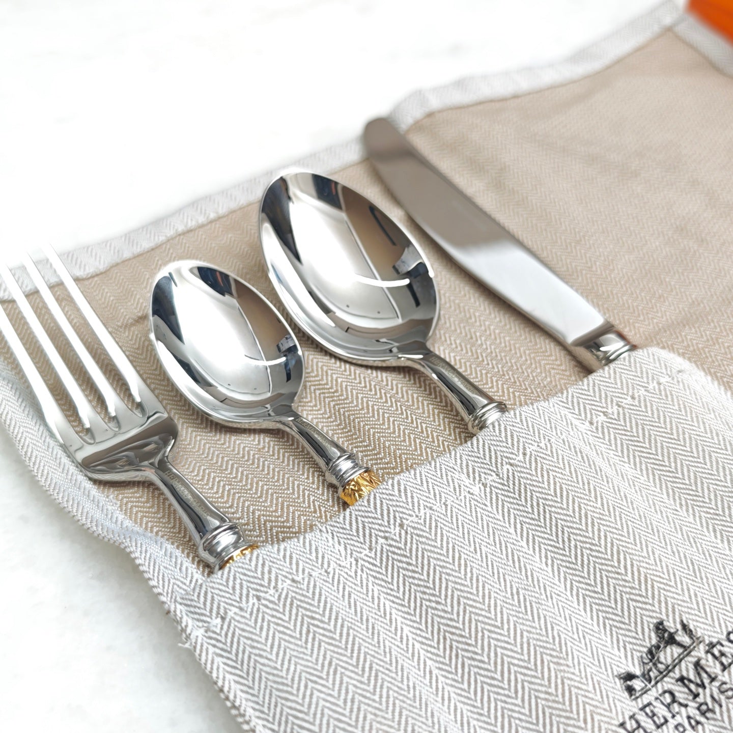 HERMES SINGLE CUTLERY SET 7.0