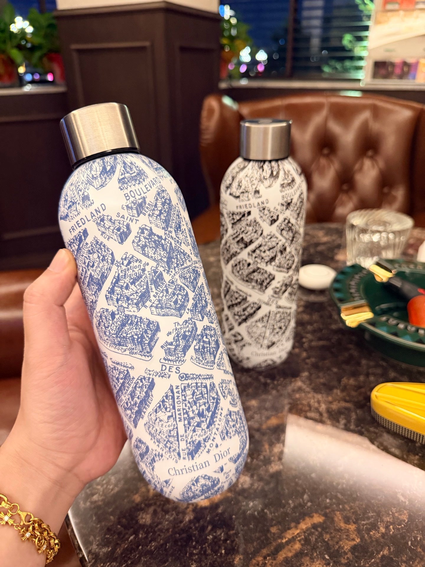 CHRISTIAN PLAN DE PARIS BOTTLE (BLUE)