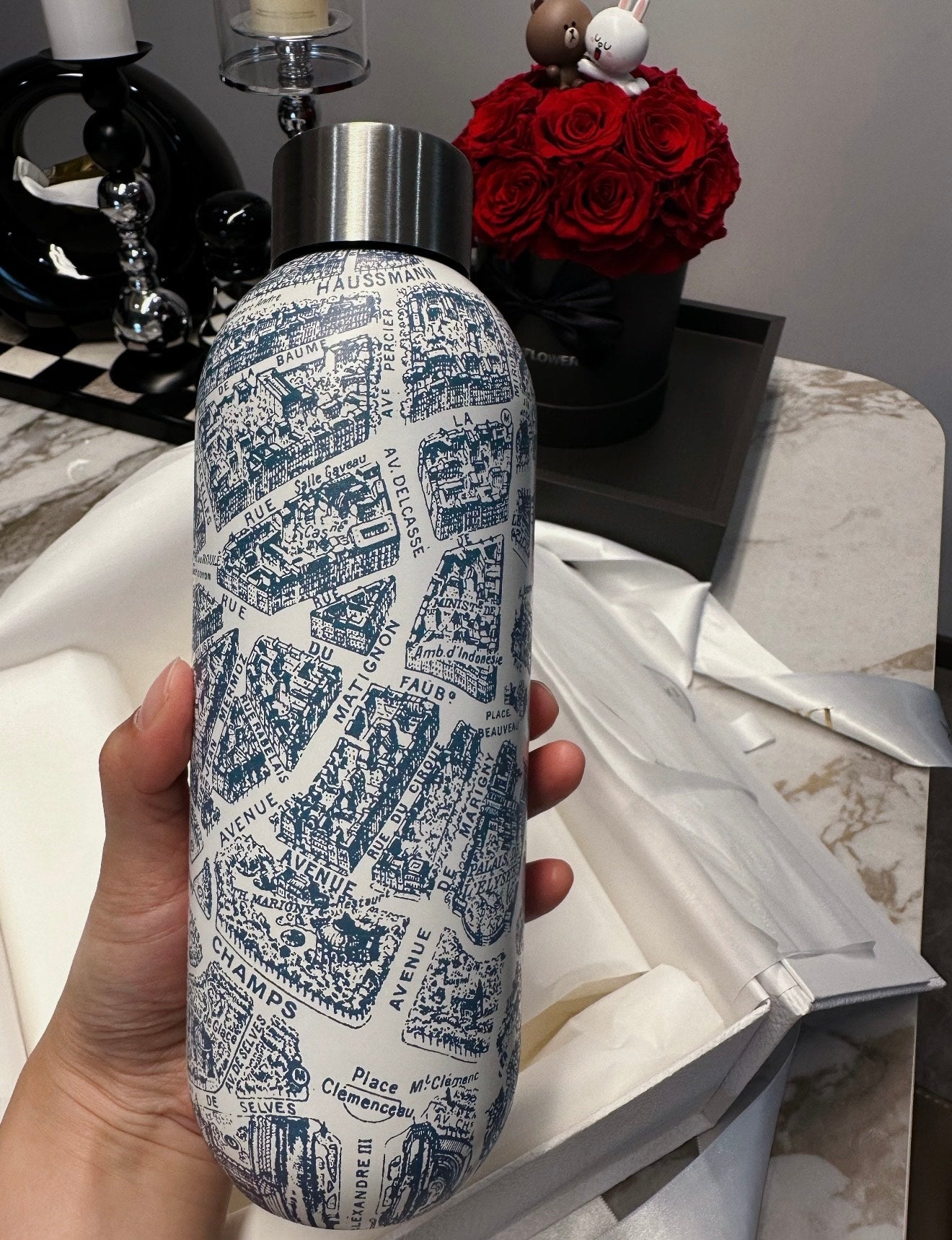 CHRISTIAN PLAN DE PARIS BOTTLE (BLUE)