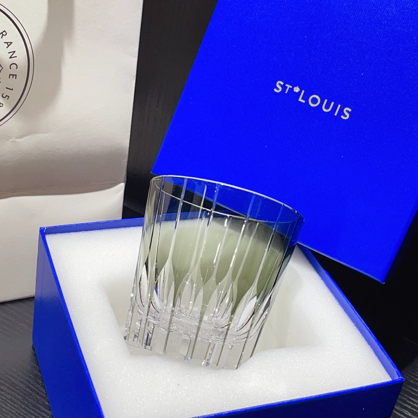 SAINT LOUIS 2 GLASS CUP SET