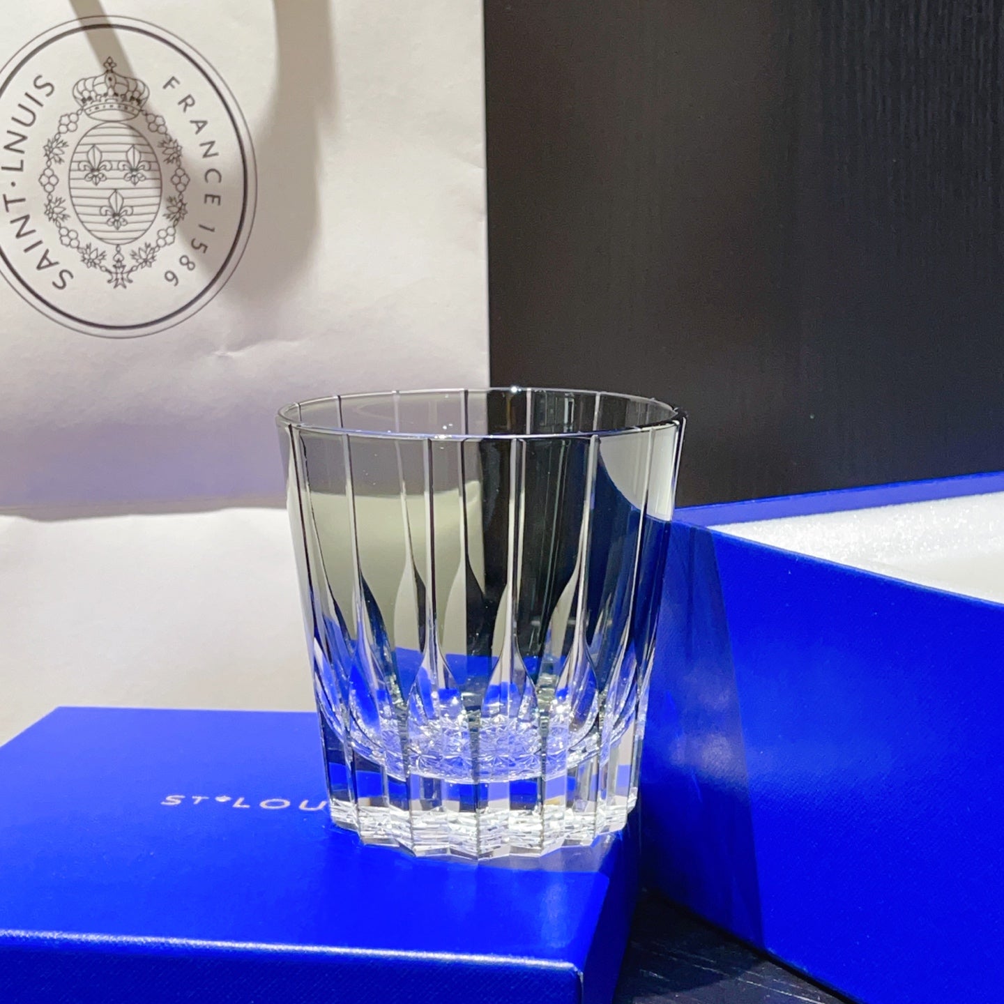 SAINT LOUIS 2 GLASS CUP SET