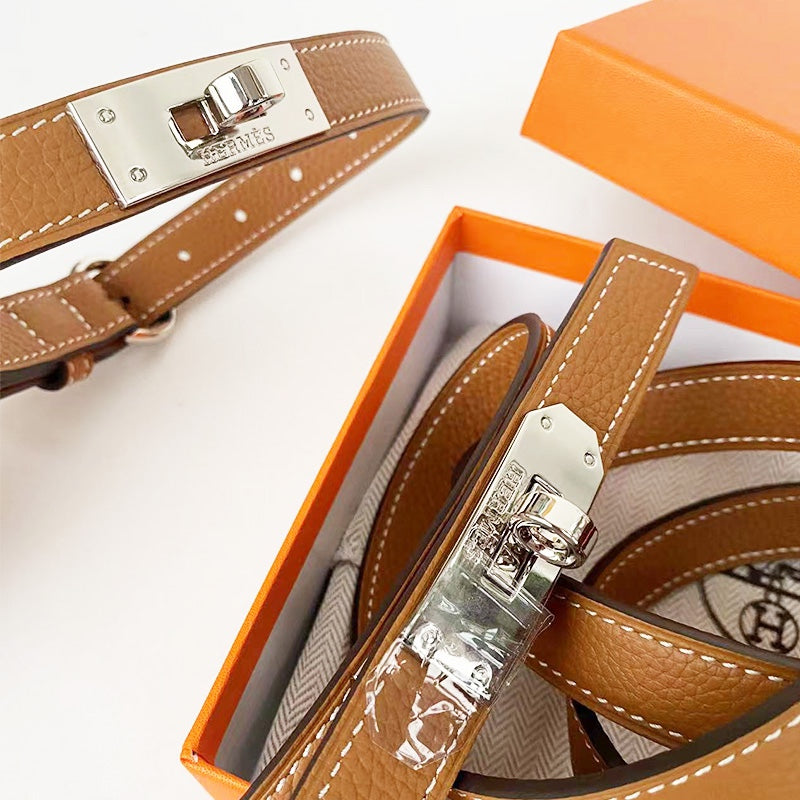 HERMES DOG COLLAR AND LEASH