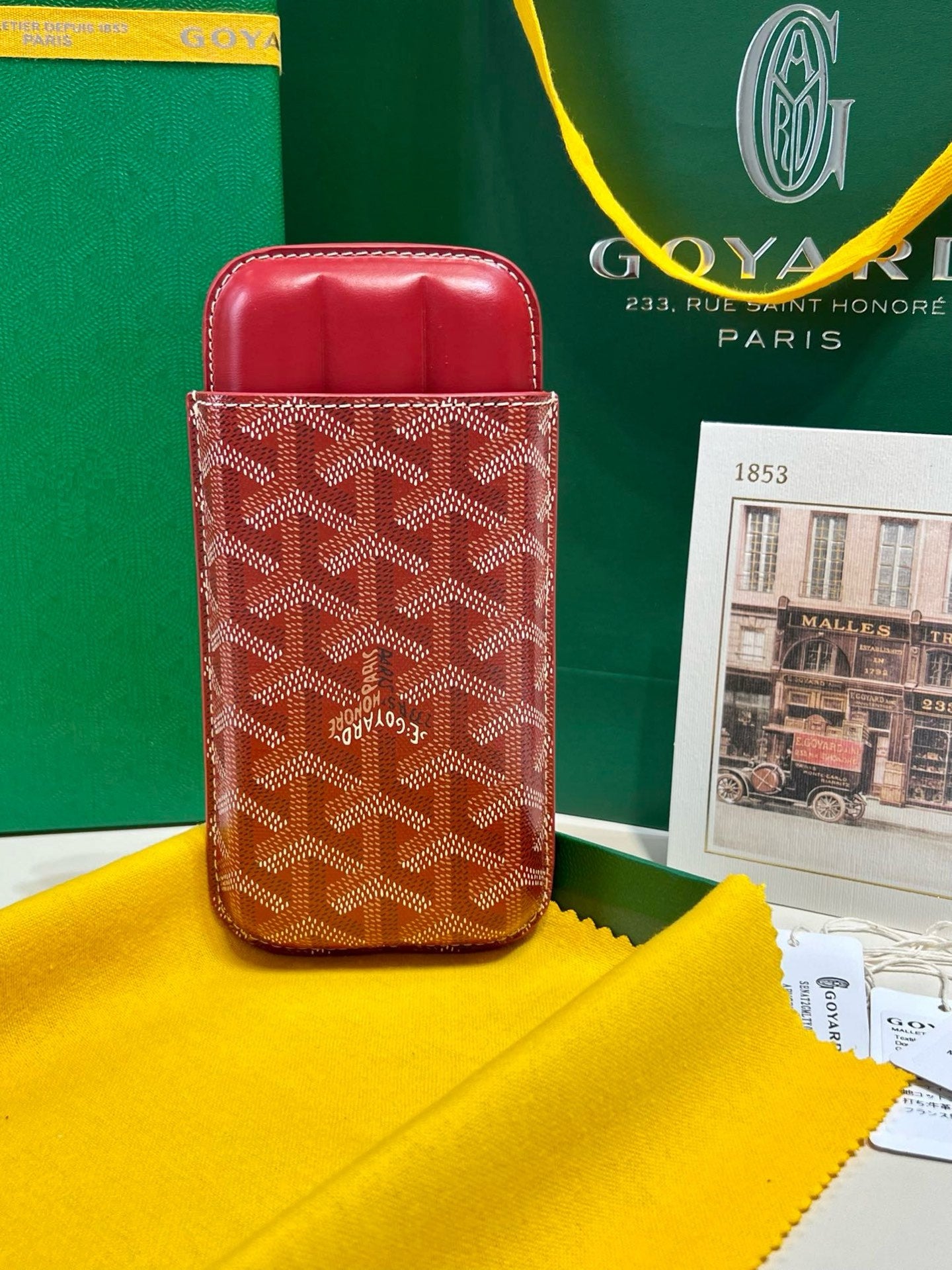 GOYARD CIGAR TRAVEL CASE