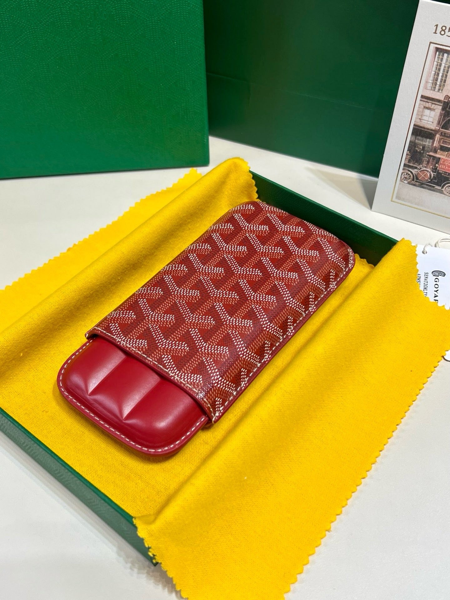 GOYARD CIGAR TRAVEL CASE