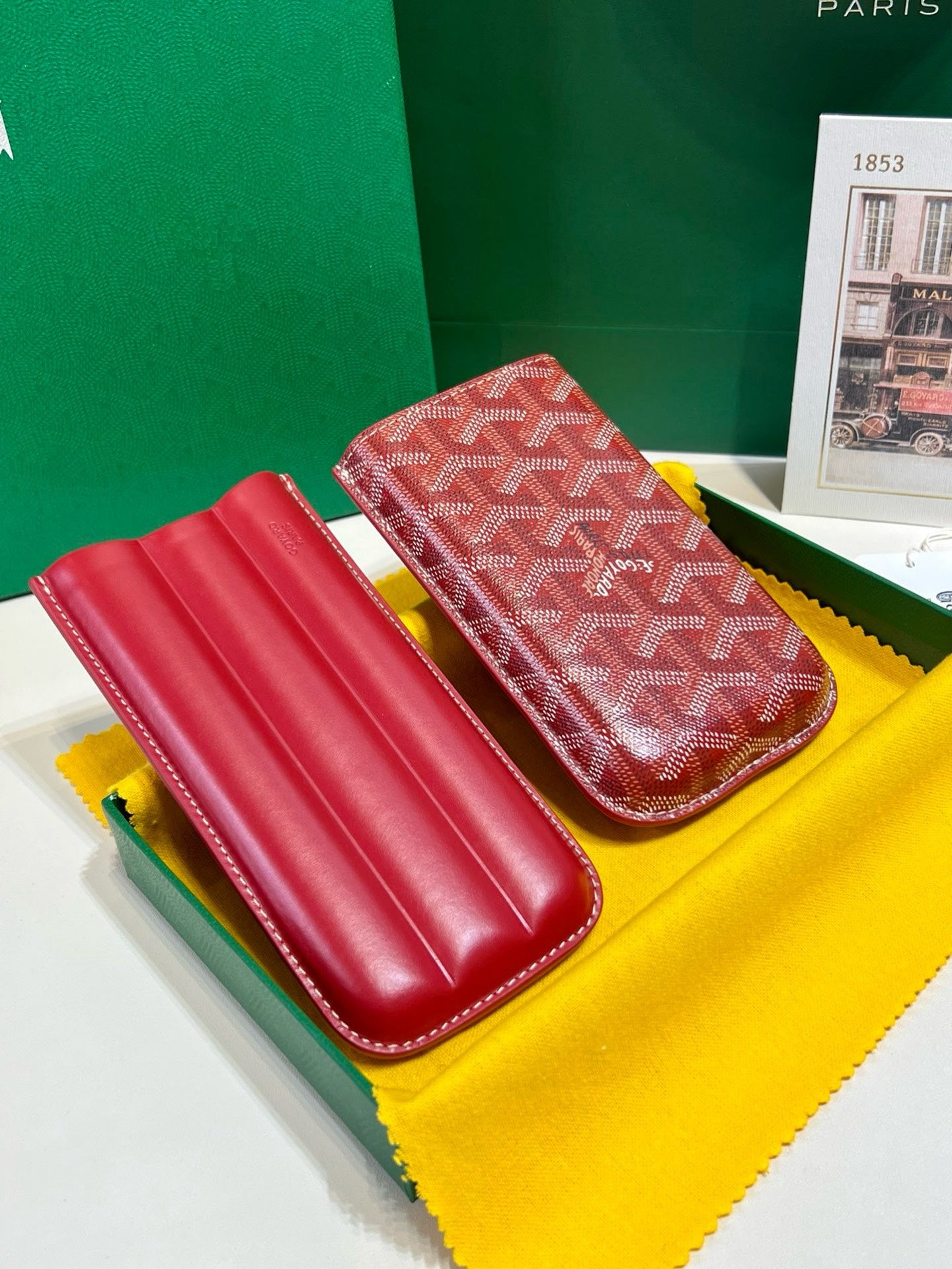 GOYARD CIGAR TRAVEL CASE