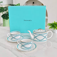TIFFANY ENGLISH TEA POT SET