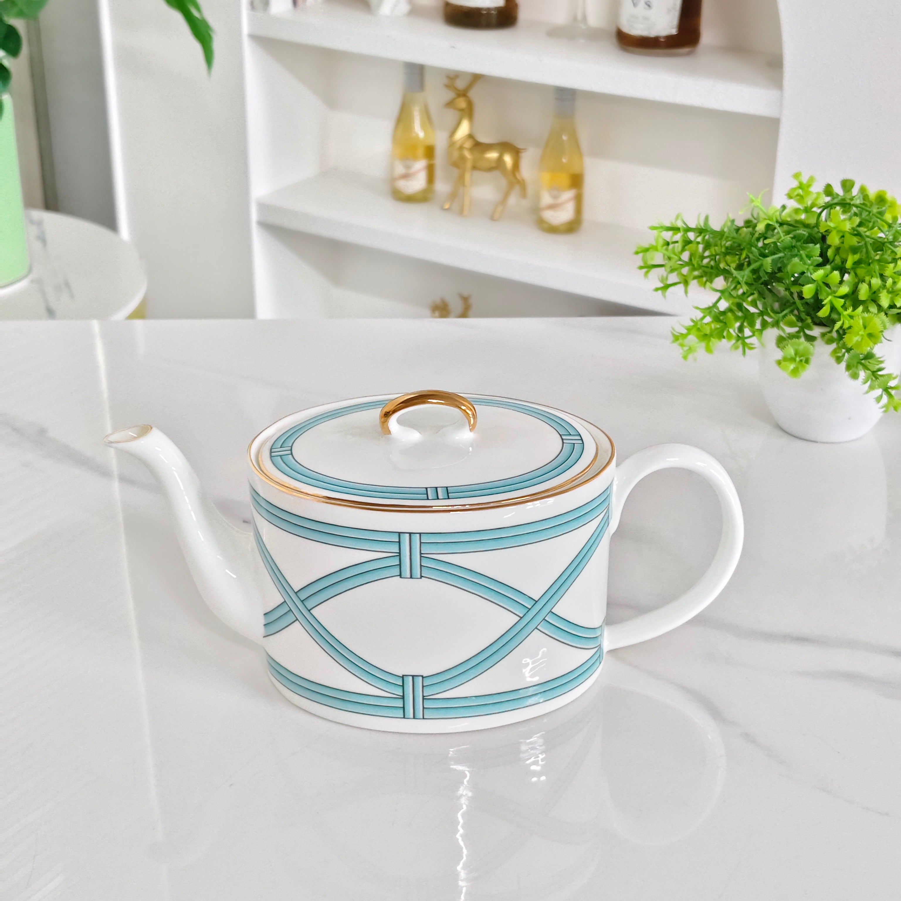 TIFFANY ENGLISH TEA POT SET