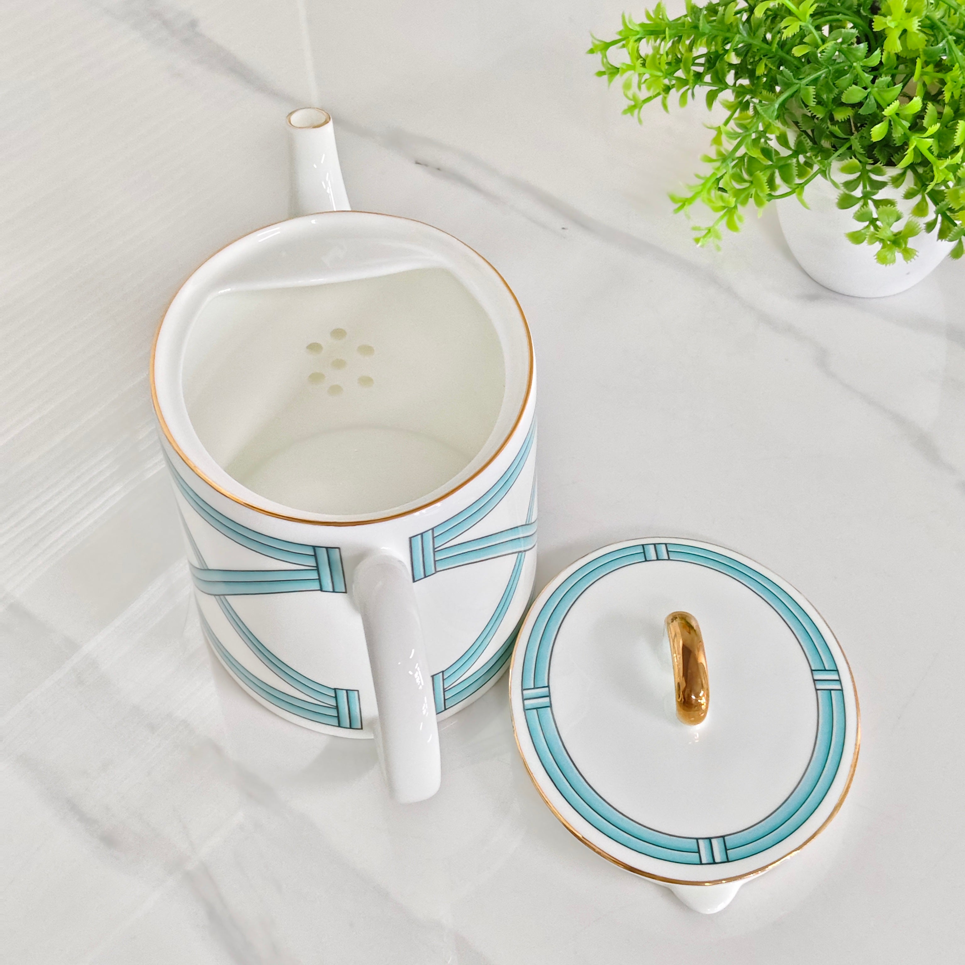 TIFFANY ENGLISH TEA POT SET