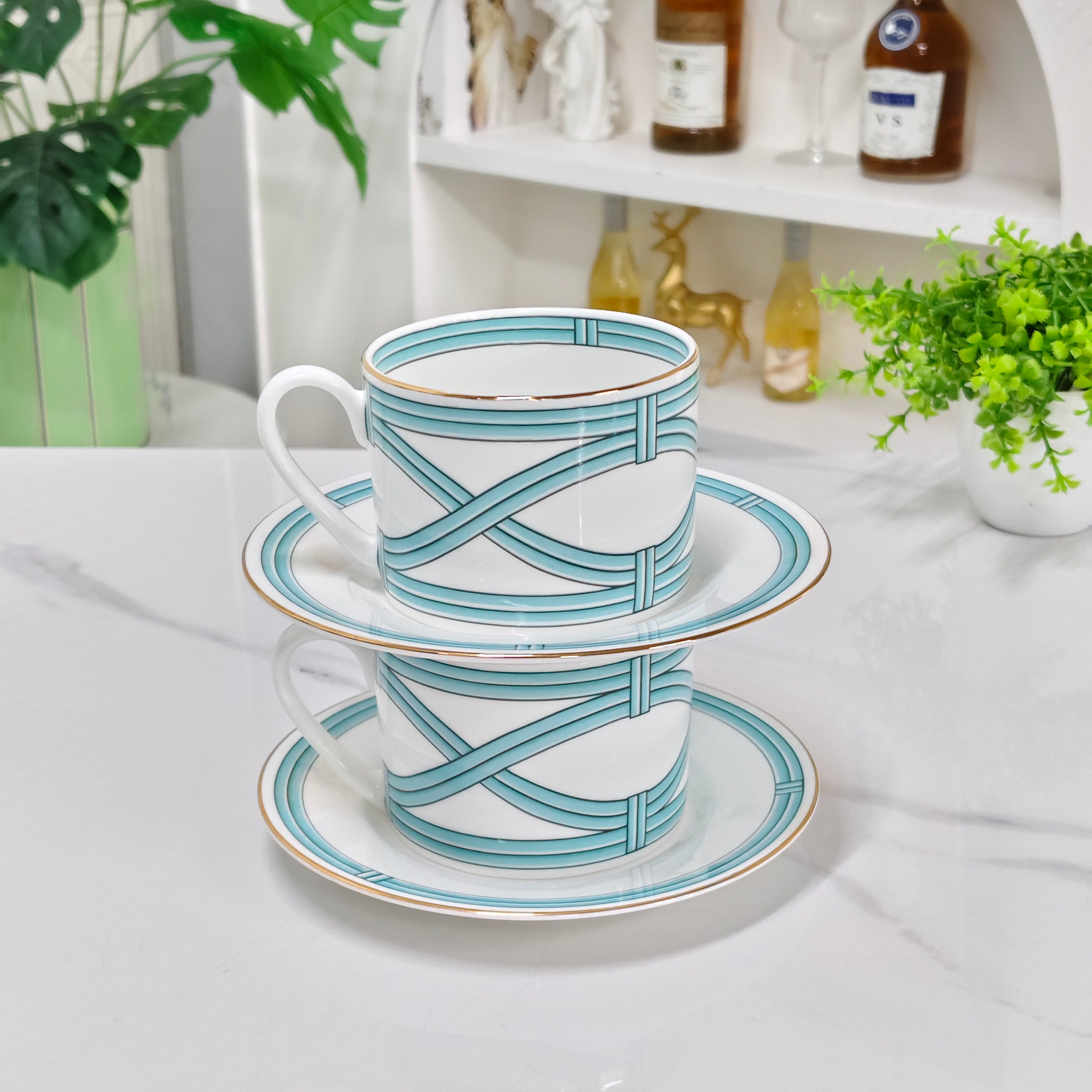 TIFFANY ENGLISH TEA POT SET