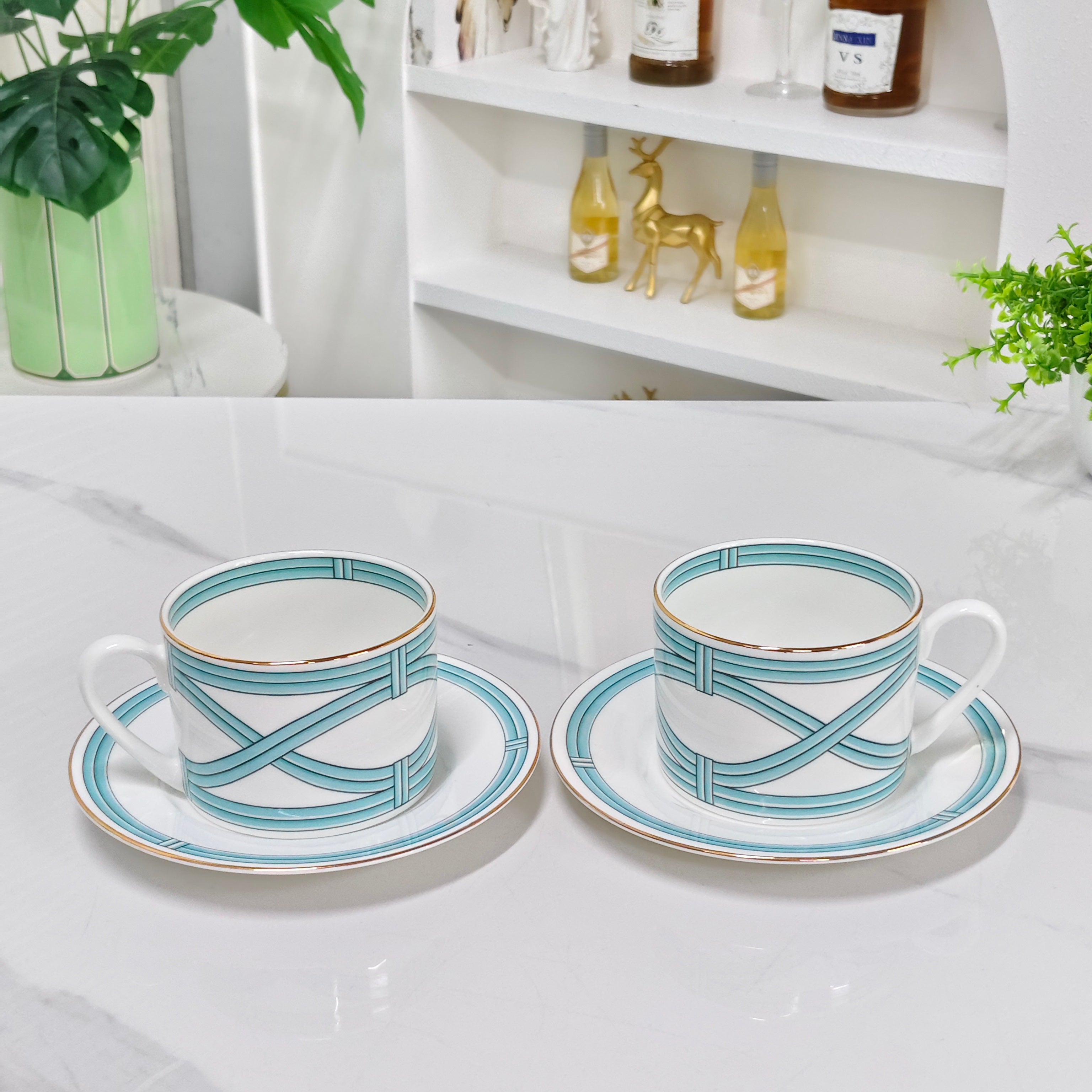 TIFFANY ENGLISH TEA CUP SET 2.0