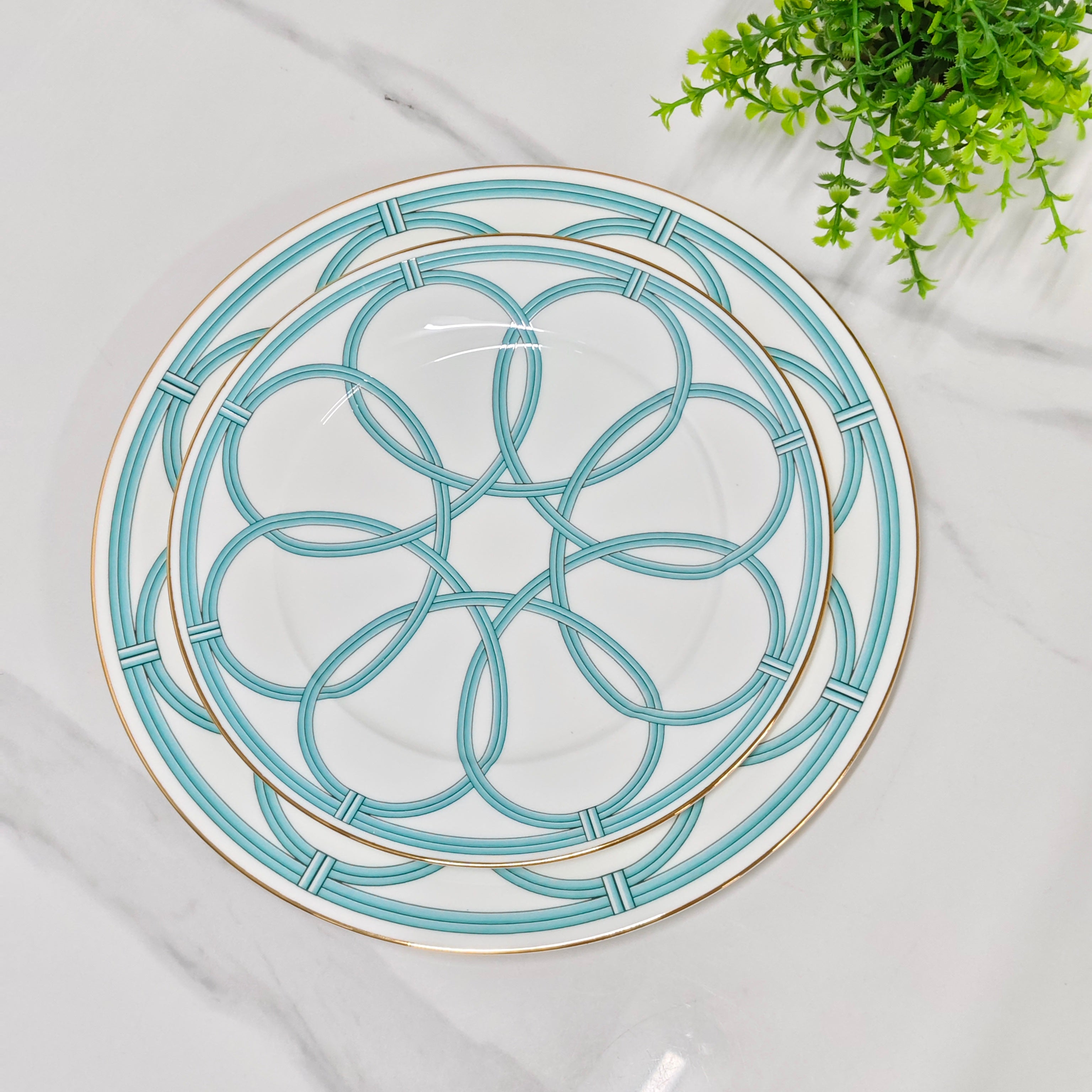 TIFFANY PLATES SET 2.0