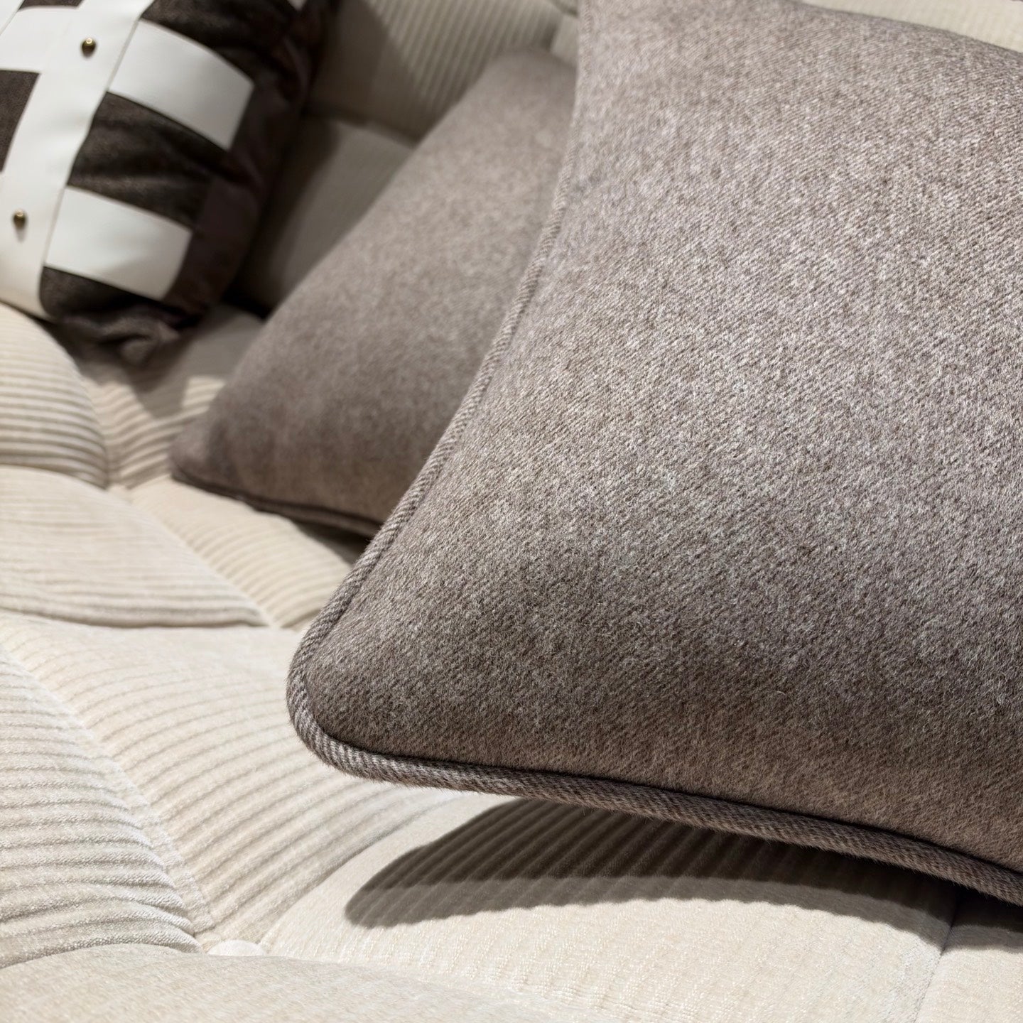 LORO PIANA THROW PILLOW