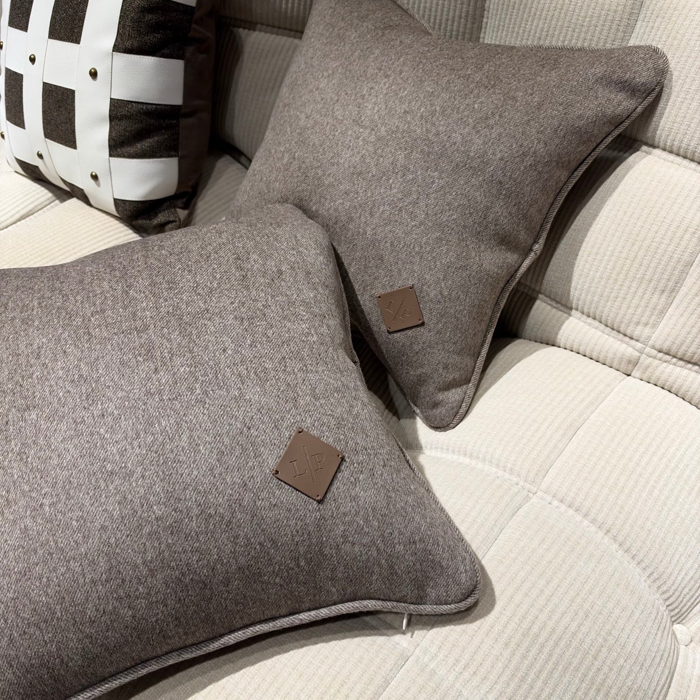LORO PIANA THROW PILLOW