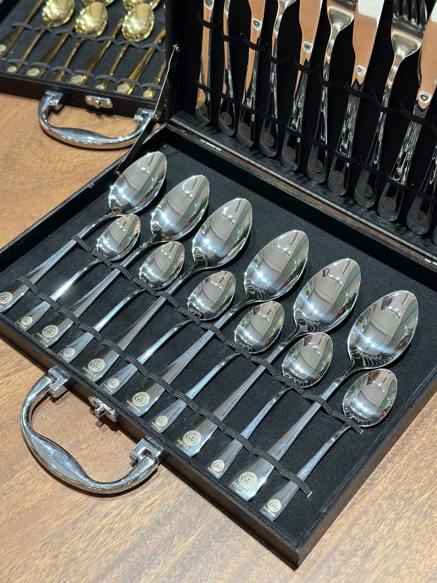 CUSTOM VERSACE CUTLERY SET