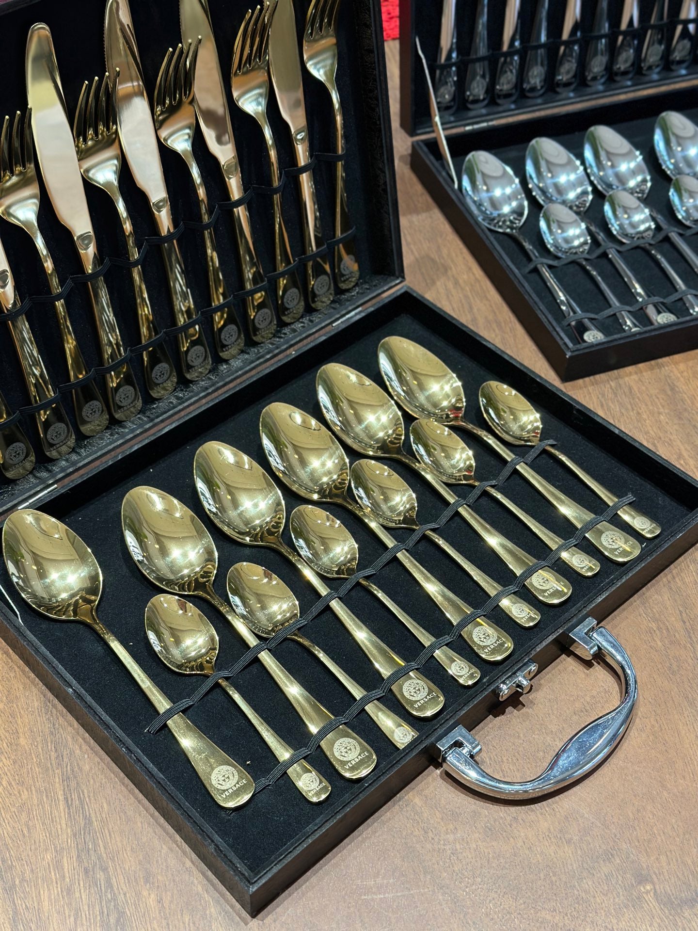 CUSTOM VERSACE CUTLERY SET