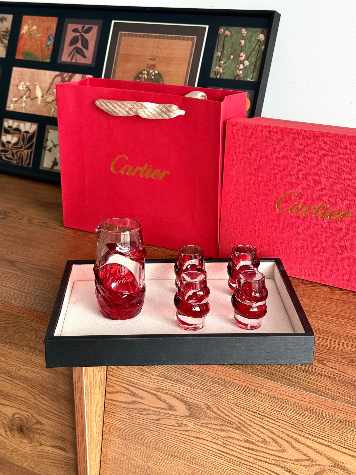 CARTIER SHOT GLASS SET