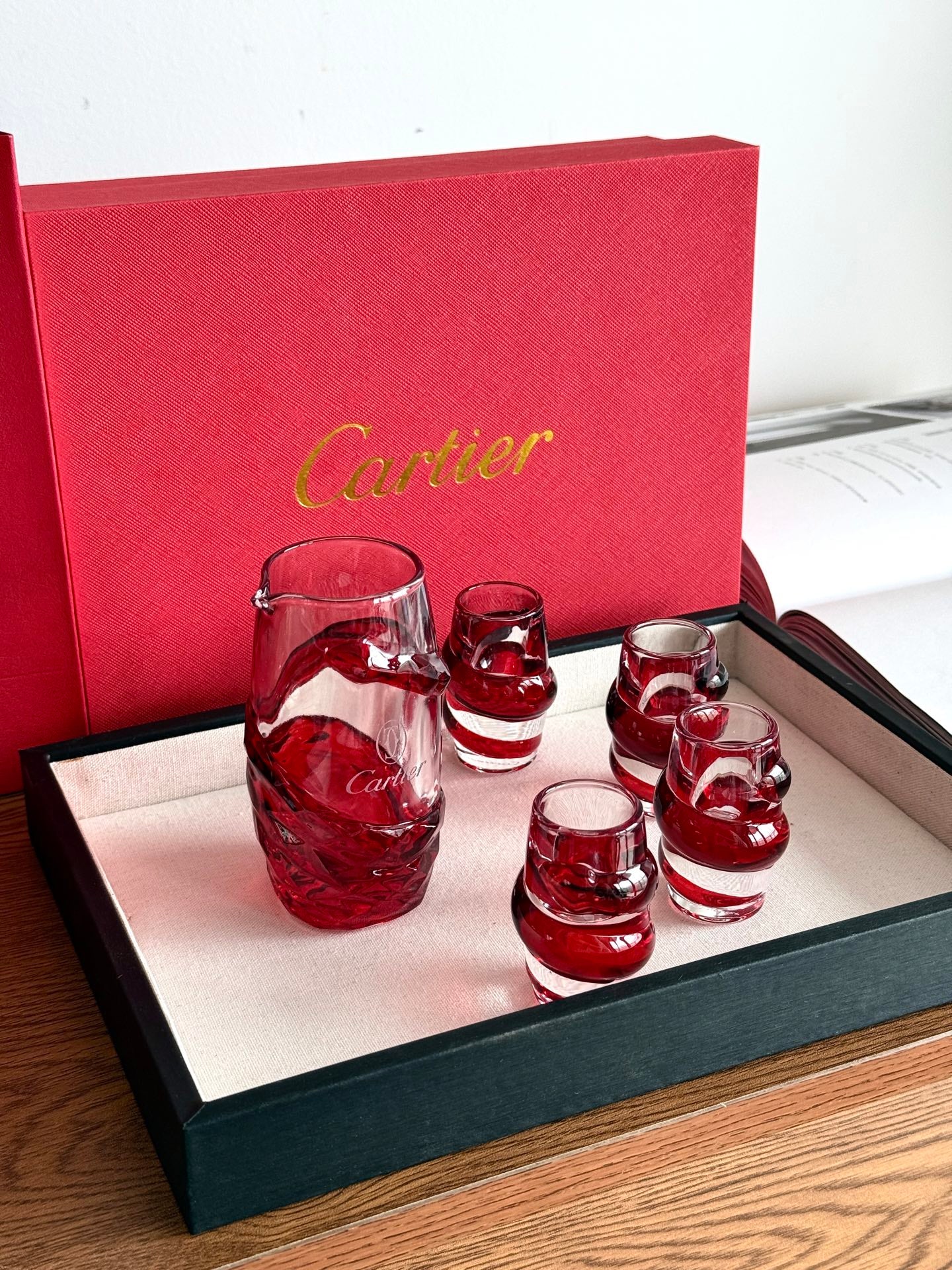CARTIER SHOT GLASS SET