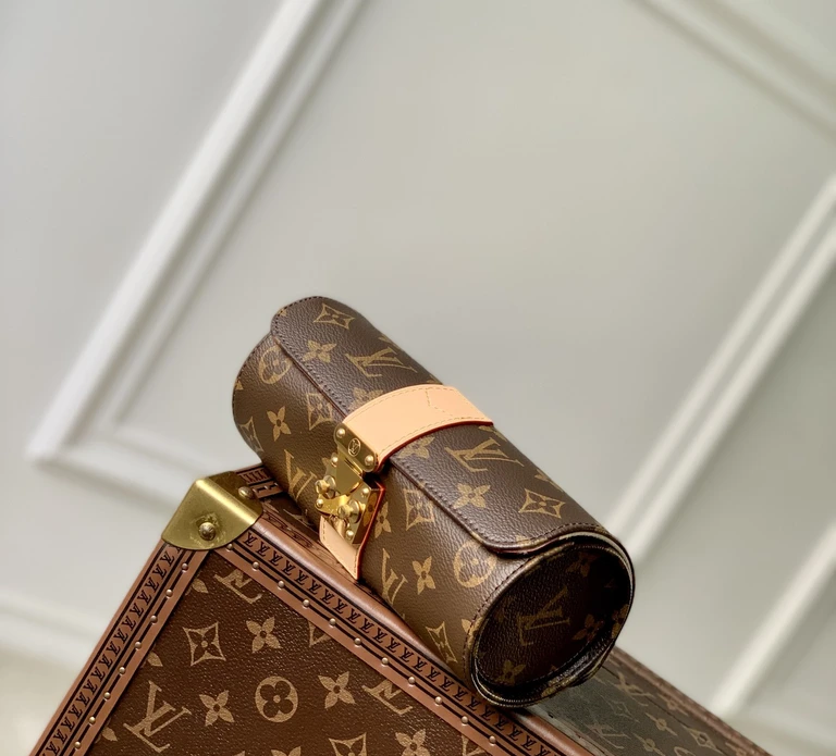 LV MONOGRAM JEWELRY CASE (BROWN)