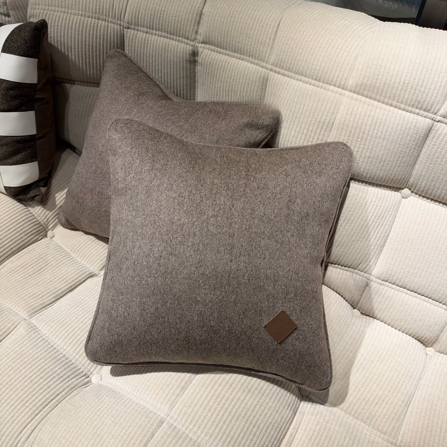LORO PIANA THROW PILLOW
