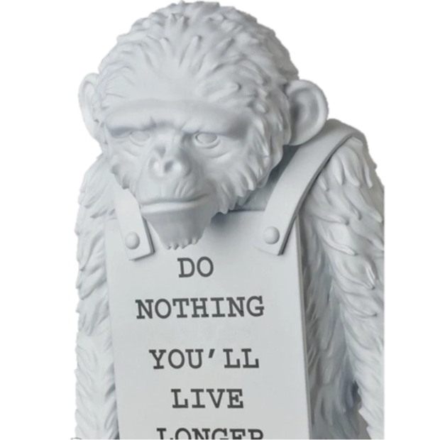 MONKEY SIGN FIGURINE