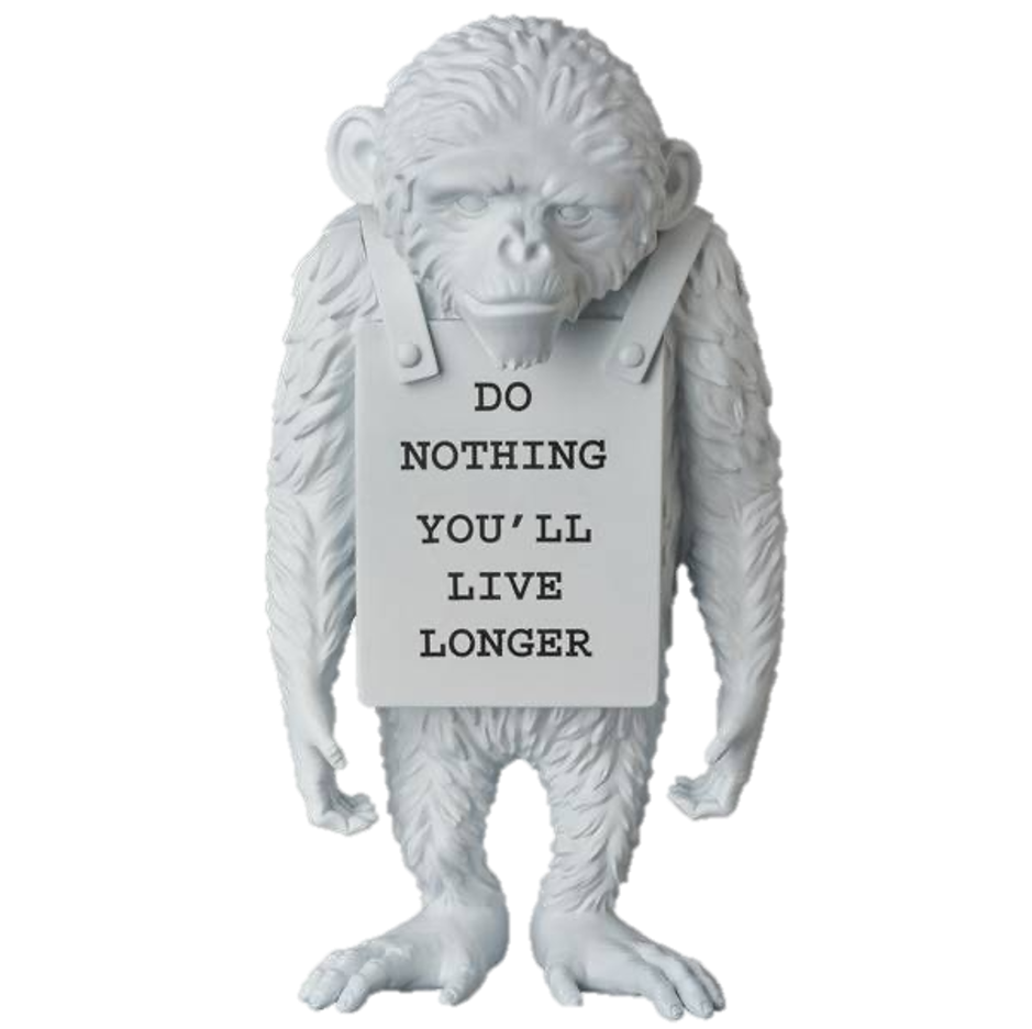 MONKEY SIGN FIGURINE