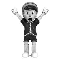 PINOCCHIO FIGURES MONOCHROME (A WOOD AWAKENING)