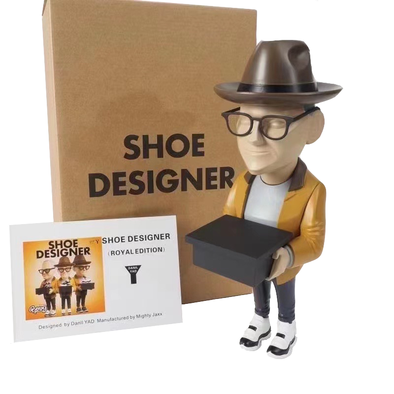 SHOE DESIGNER TINKER HATFIELD FIGURINE AUTHORS SERIES