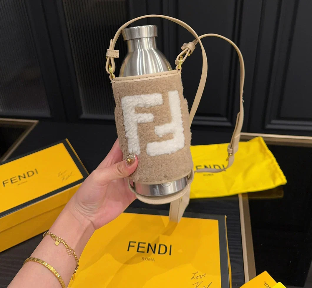 FENDI FURRY STEEL BOTTLES