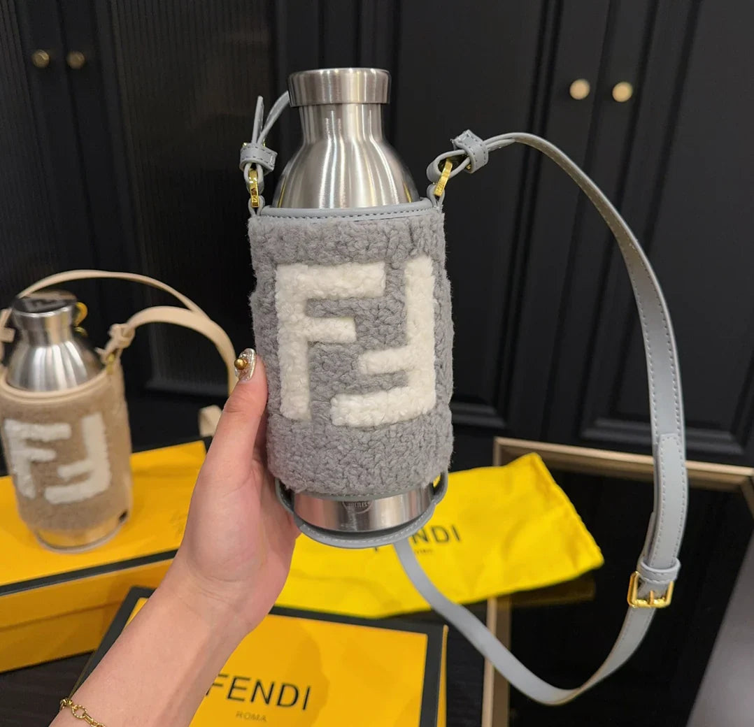 FENDI FURRY STEEL BOTTLES