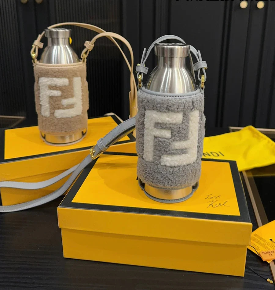FENDI FURRY STEEL BOTTLES