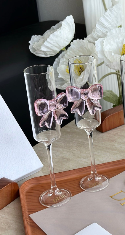 CHRISTIAN CHAMPAGNE GLASS SET 2.0