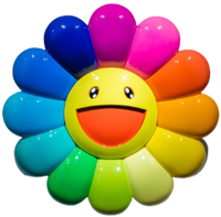 MURAKAMI FLOWER 1M SCULPTURE