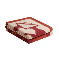 HERMES WOOL TATERSALE THROW BLANKET