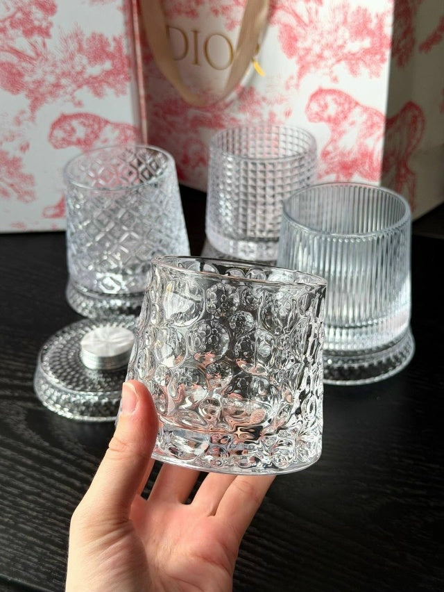 CHRISTIAN 4 ROTATING GLASS SET