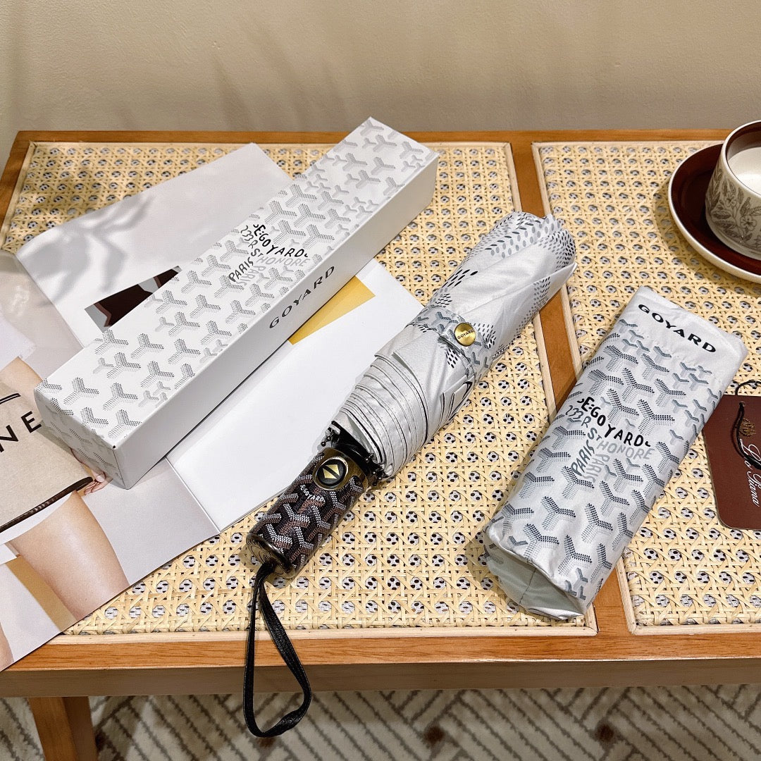 CUSTOM GOYARD RETRACTABLE UMBRELLA