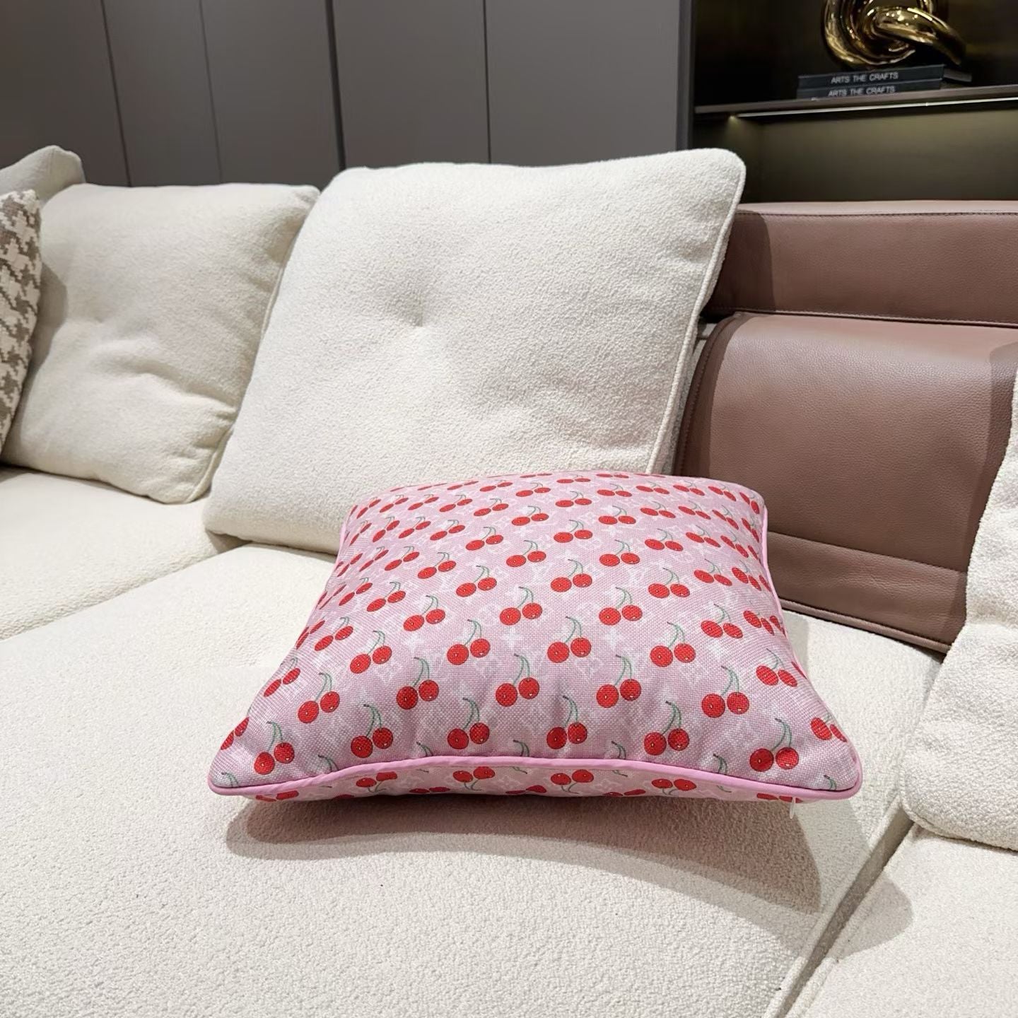 LV CHERRY PILLOW 2.0