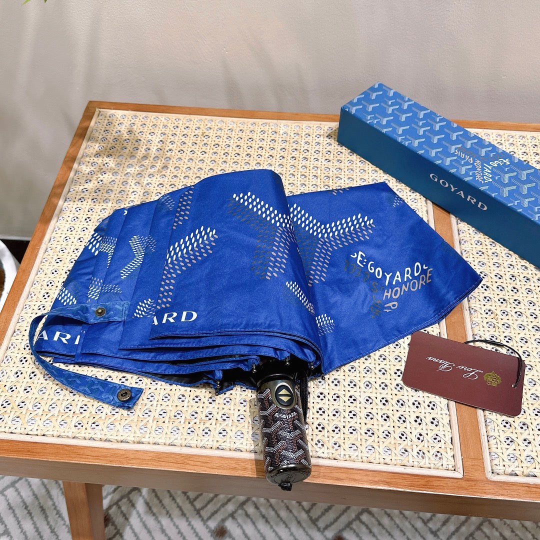 CUSTOM GOYARD RETRACTABLE UMBRELLA