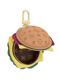 CUSTOM LV BURGER BAG CHARM