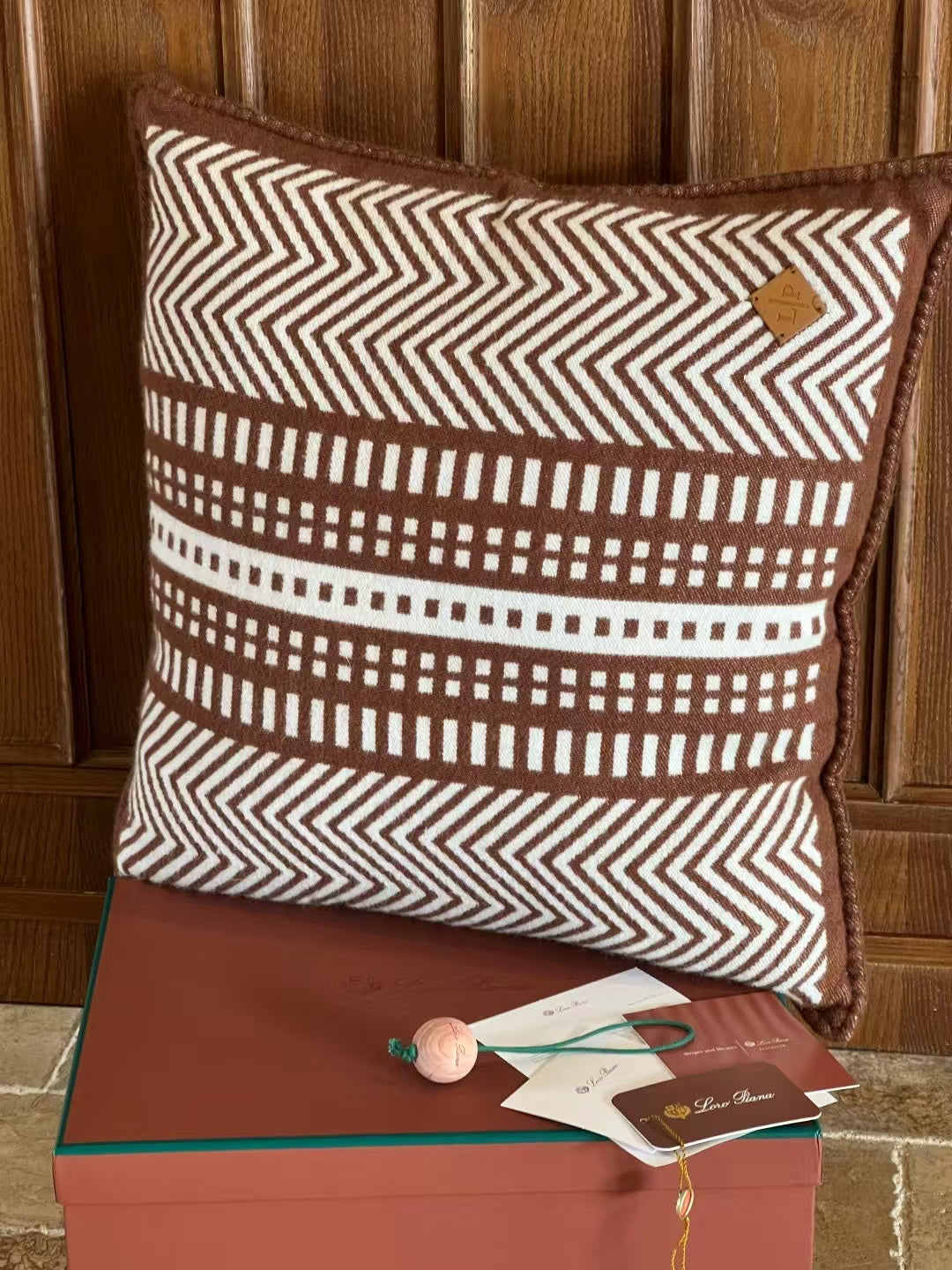 LORO PIANA WOOL PILLOW