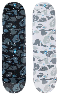 BAPE SPACE CAMO SKATEBOARD DECKS
