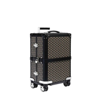 CUSTOM GOYARD 35L SUITCASE (BLACK)