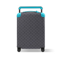 CUSTOM BLUE GASTON MONOGRAM 37L HORIZON 55 SUITCASE