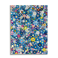 BLUE MURAKAMI CANVAS PRINT